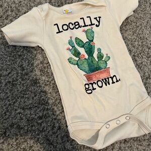 Cactus cotton baby body